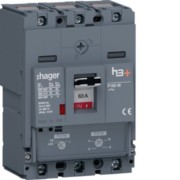 Leistungsschalter h3+ P160 TM ADJ 3P3D 63A 50kA HMS063DC 