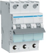 Leitungsschutzschalter 3p. B-16A,6kA,3M QC MBS316 