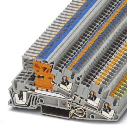 Installationsetagenklemme 0.14-4qmm, AWG 26-12 PTI 2,5-PE/LO/NT 