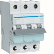 Leitungsschutzschalter 3p. C-25A 6kA 3M QC MCS325 
