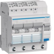 FI/LS-Schalter 3x 1P+N, 6 kA ADZ366D 