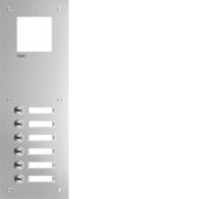 Frontplatte intercom mono 6 Tasten RTQ106X 