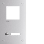 Frontplatte intercom mono 1 Taste RTQ101X 