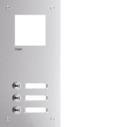 Frontplatte intercom mono 3 Tasten RTQ103X 