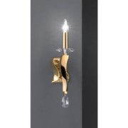 Wandleuchte Girata 1Lp. E14/40W, gold 00809041 