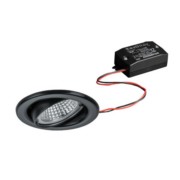 LED-Einbaustrahler 350mA 3000K schwarz 38180083 