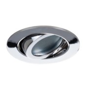 Einbaulautsprecher chrom, rund 43003020 