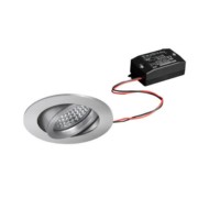 LED-Einbaustrahler 230V 3000K alu 38143253 