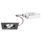 LED-Einbaustrahler 3000K ni./matt dimm. 39365153 