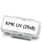Kabelmarkerträger transparent, 29x8mm KMK UV (29X8) 