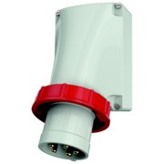 Wandstecker 63A,5p,6h,400V,IP67 361 