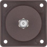 Antennen Verbinderdose TV Berker B.Mobilbraun 945812501 