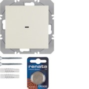 KNX-Funk Wandsender 1fach weiß glänzend 85655282 