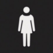 Folie mit Symbol Frau f.LED-Signallicht 19058002 