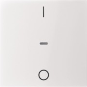 Abdeckung Tastsensor-Modul 1-fach pws glänzend 80962289 