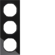 Rahmen Glas/sw 3fach 10132216 