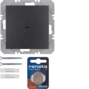 KNX-Funk Wandsender 1fach anthrazit matt 85655285 