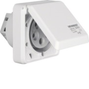 CEE-Steckdose 5-polig Eb 32A m.Klappdeckel 568301 