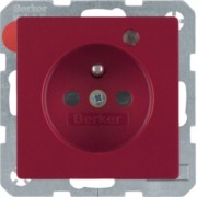 Steckdose rt samt Kontroll-LED 6765096015 