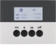 KNX-Funk Zeitschaltuhr alu lackiert 85745277 