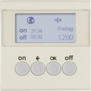 KNX-Funk Zeitschaltuhr weiß glänzend 85745282 