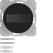 KNX-Funk Wandsender 1fach schwarz glänzend 85655131 