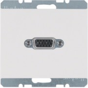 Steckdose VGA polarweiß glänzend 3315407009 