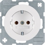 SCHUKO-Steckdose pows/gl 47432089 