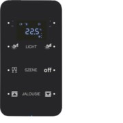 Touchsensor 3fach Glas schwarz 75643165 