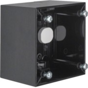 Aufbau-Gehäuse 1f. sw/gl hohe Ausführung 911512510 