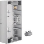 Aufputz-Gehäuse 2fach Alu 10527003 