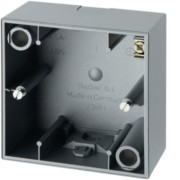 Aufputz-Gehäuse 1fach alu-matt 10419939 
