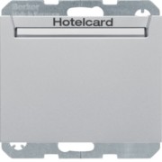Relais-Schalter Hotelcard alu matt 16417134 