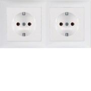 Schuko-Steckds.nkombi. pws für Schnellmontage 47209909 