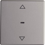 KNX-Funk Jalousie-Taste alu samt lackiert 85245224 