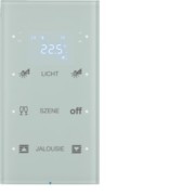 Touchsensor 3fach Glas polarweiß 75643150 