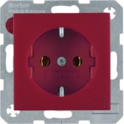 Schuko-Steckdose rt 1-fach 47431912 