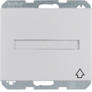 SCHUKO-Steckdose alu Deckel/Beschriftung 47527203 