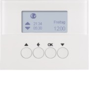 Jalousie-Schaltuhr polarweiß glänzend 85741179 