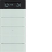 Tastsensor 5fach Glas polarweiß 75665590 