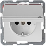 Steckdose SCHUKO deckel und Beschrift 47526059 