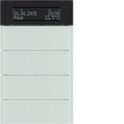Tastsensor 4fach Glas polarweiß 75664590 