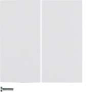 KNX-Funk Taste 2fach polarweiß glänzend 85146189 