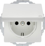 SCHUKO-Steckdose m.Klappdeckel 47446089 