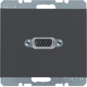 Steckdose VGA m.Klemmen, anthrazit 3315417006 