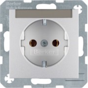 Schuko-Steckd.alu 47501404 