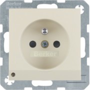 Steckdose ws/gl m.Schutzkontaktstift 6765108982 
