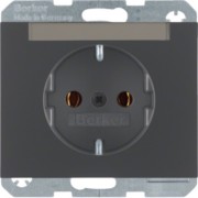 SCHUKO-Steckdose mit Beschriftungsf. 47397006 