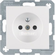 Steckdose m.Schutzkontakt S.1/B. 6768768989 