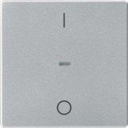 Abdeckung Tastsensor-Modul 1-fach alu 80962221 